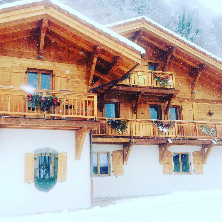 Chantemerle 1741, Chambres D'Hotes A La Montagne Sallanches Exteriér fotografie