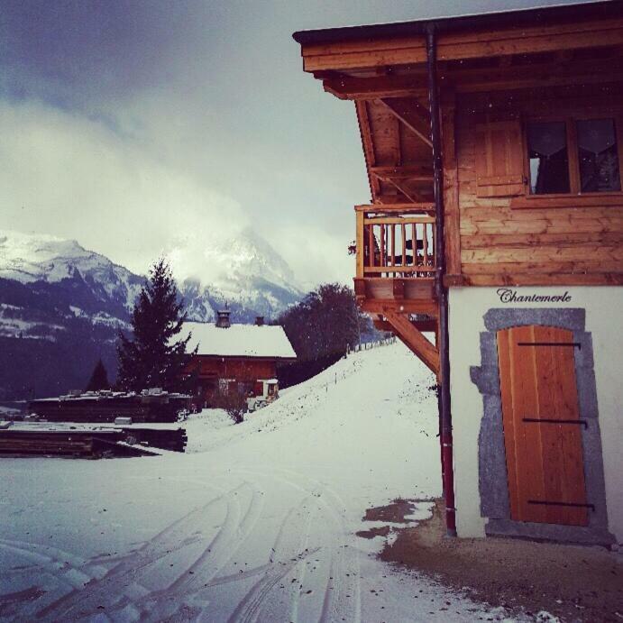 Chantemerle 1741, Chambres D'Hotes A La Montagne Sallanches Exteriér fotografie